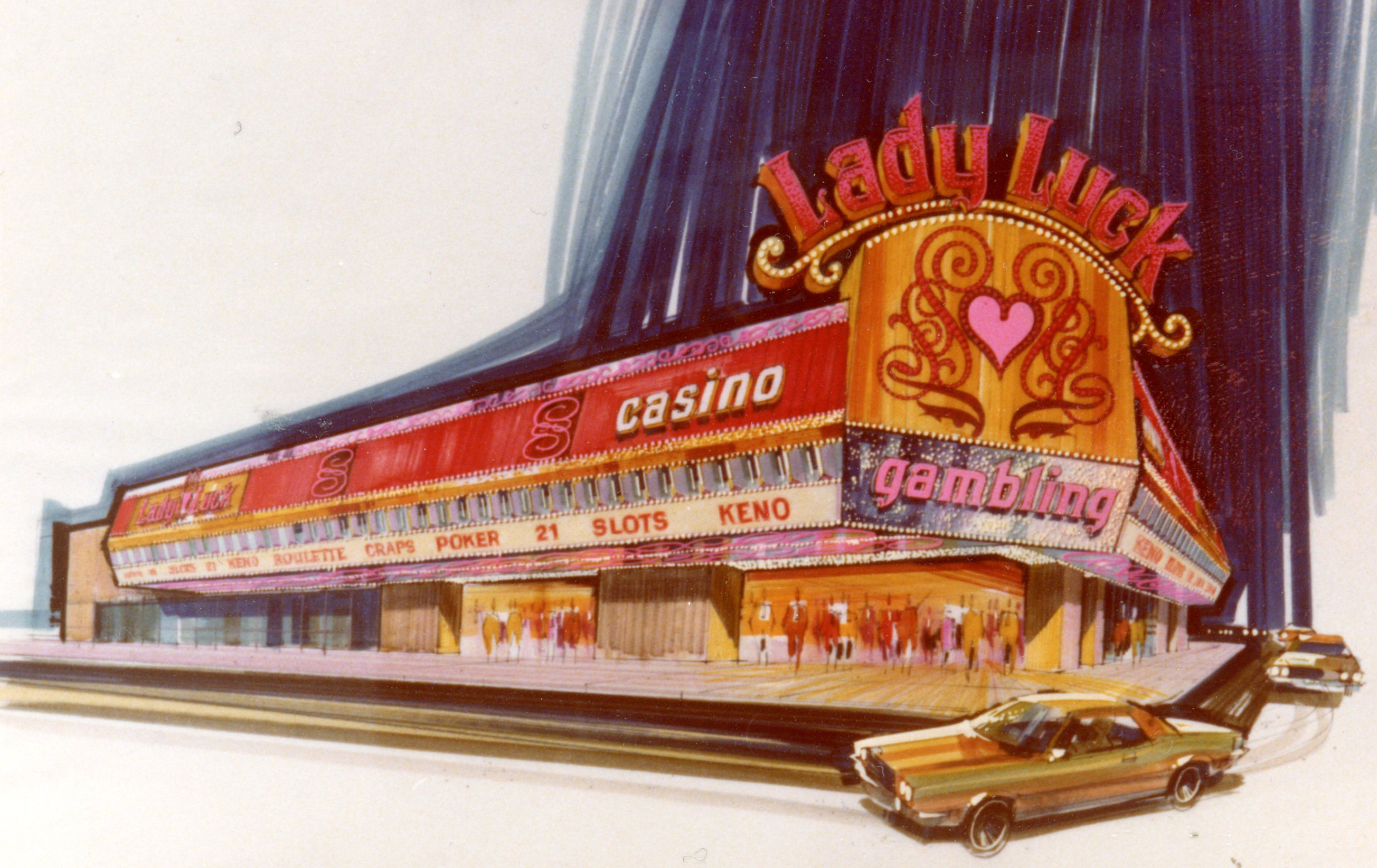lady luck rendering