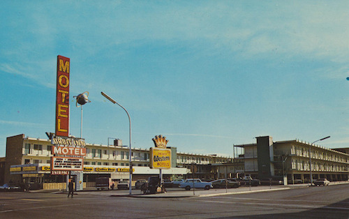 Postcard of Orbit Inn, Fremont & 7th, c. early 1970s
