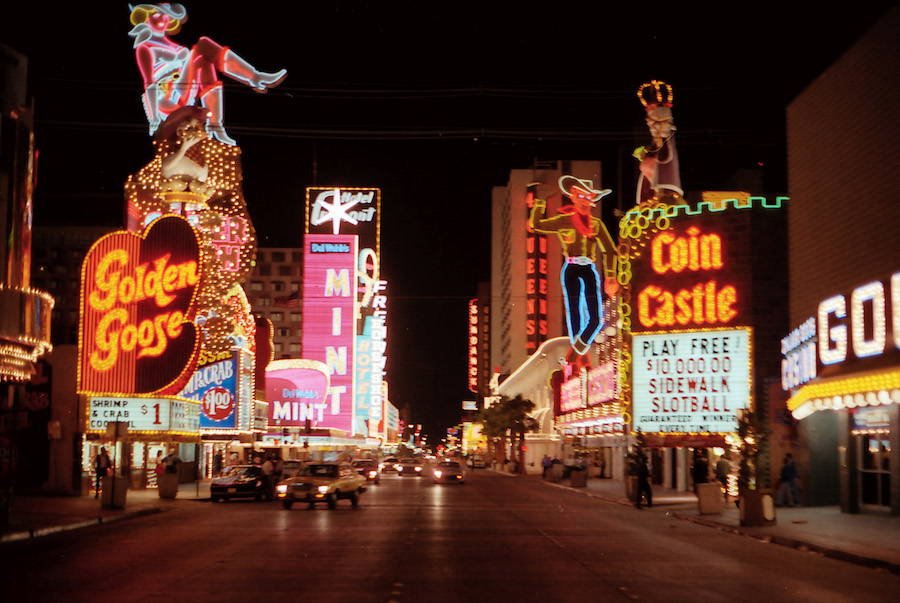 The Neon Museum - October 1995, Landmark Hotel and the Las Vegas