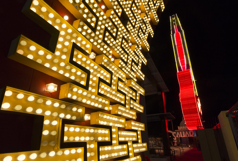 Neon Museum H wall