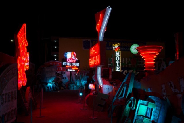 The Neon Museum is a must see destination 640x427