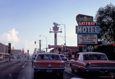 Gateway Motel, Steak Corral, Las Vegas Blvd at Charleston, July 1967
